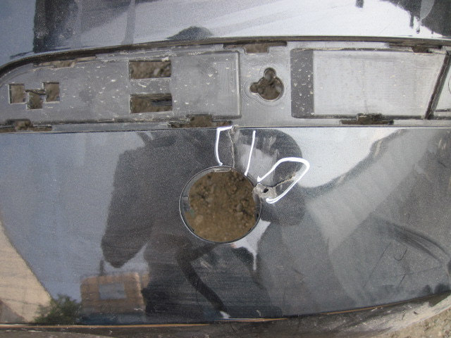 Бампер задний