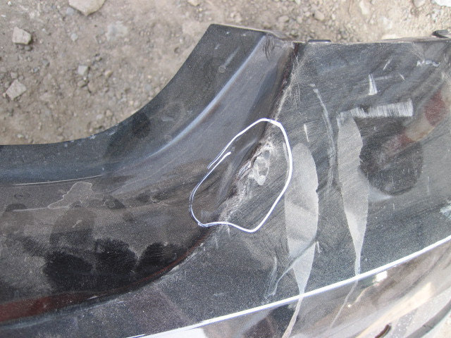 Бампер задний