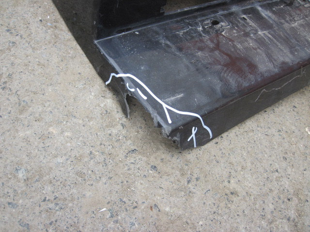 Накладка двери багажника