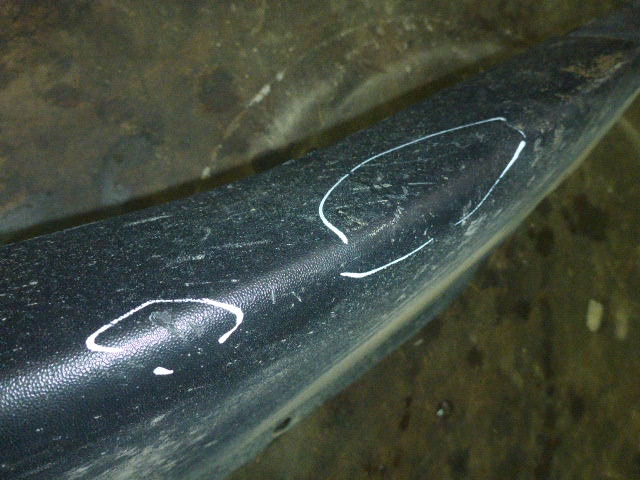 Накладка на порог (наружная)