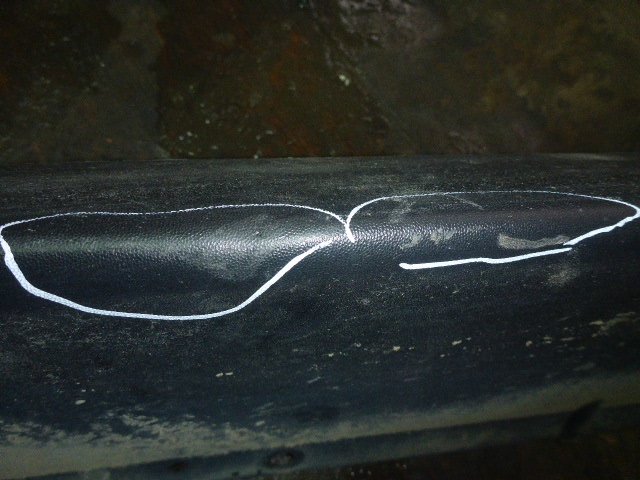 Накладка на порог (наружная)