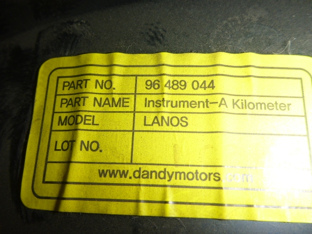 Панель приборов