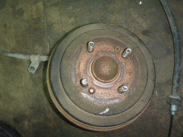 Ступица задняя