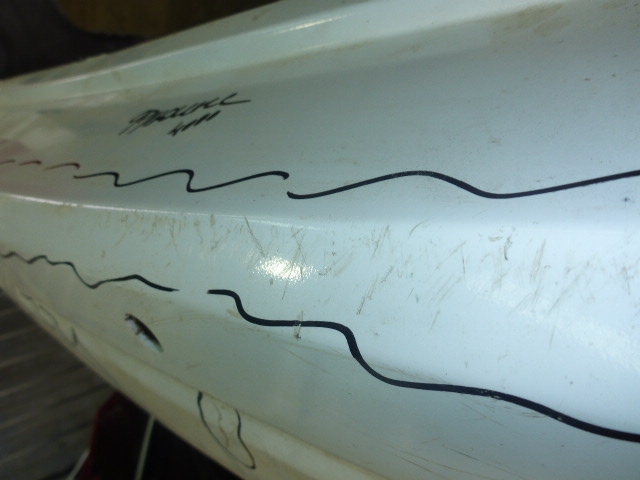 Бампер задний