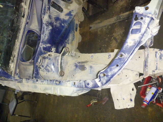 Лонжерон передний правый