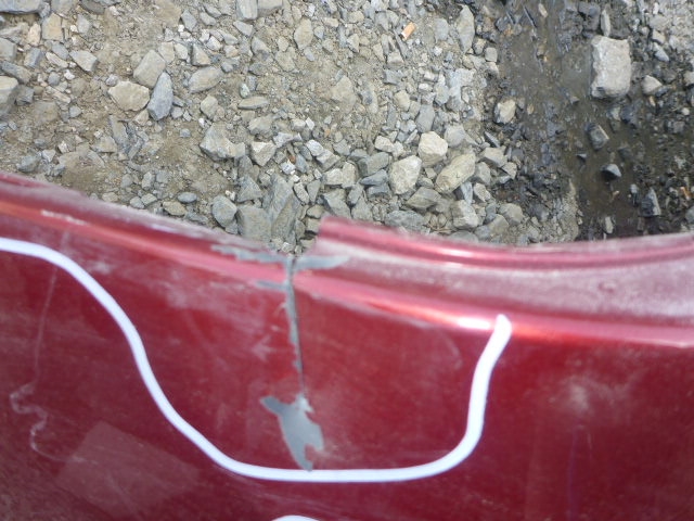 Бампер задний