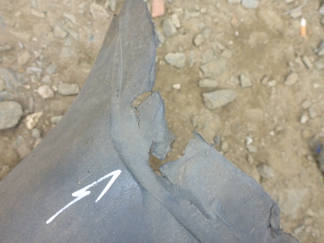 Крыло заднее правое задняя часть