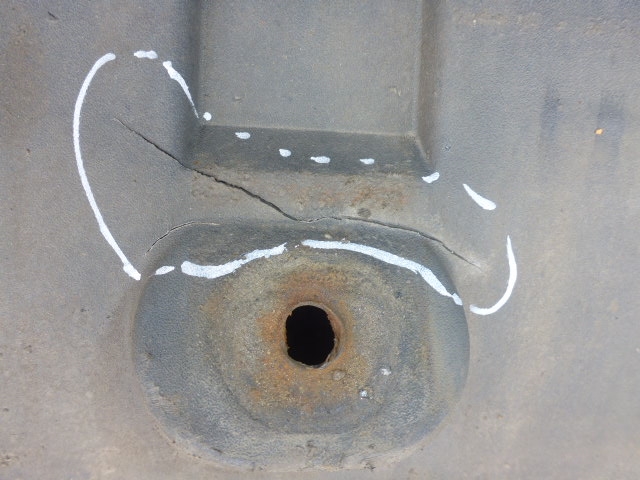 Крыло заднее правое задняя часть