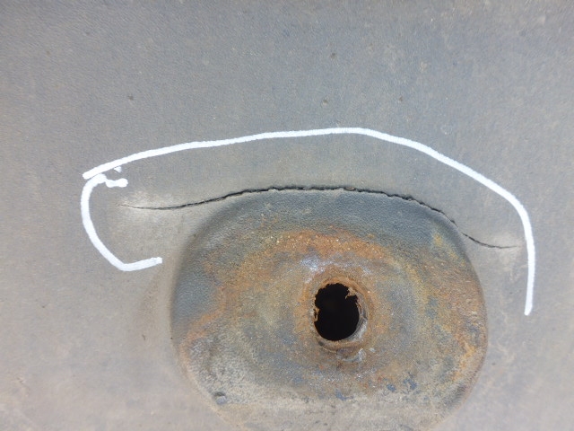 Крыло заднее правое задняя часть