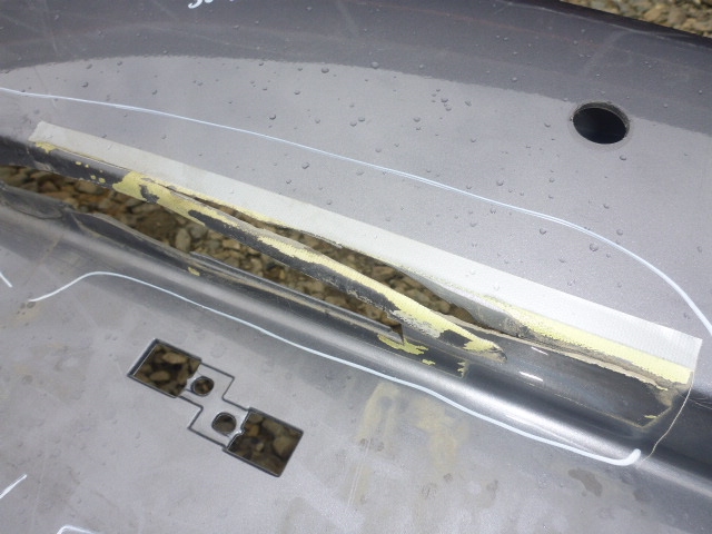 Бампер задний