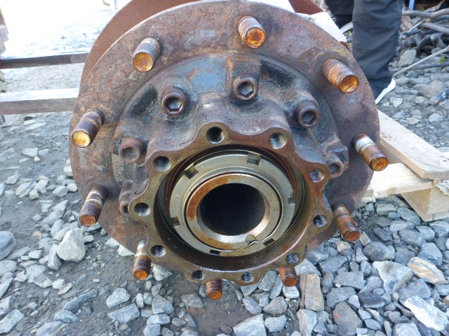 Ступица задняя