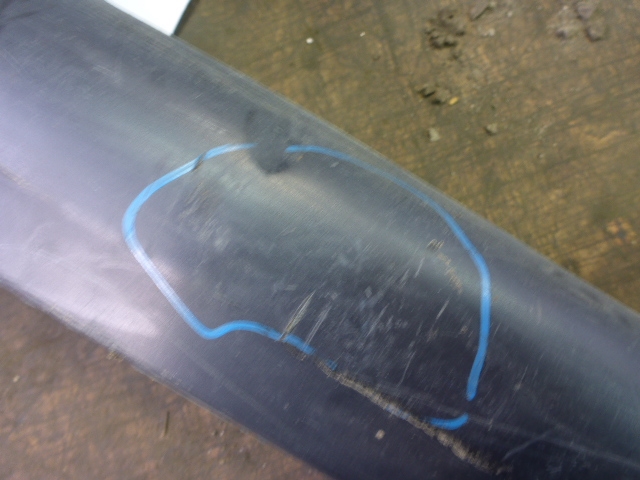 Накладка на порог (наружная)