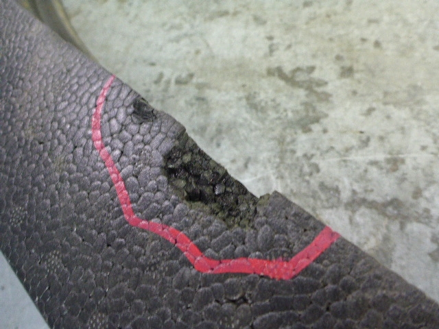 Наполнитель переднего бампера