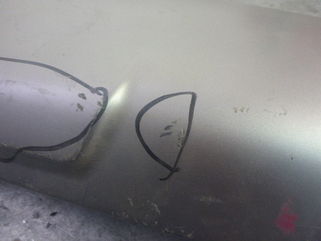 Накладка заднего бампера