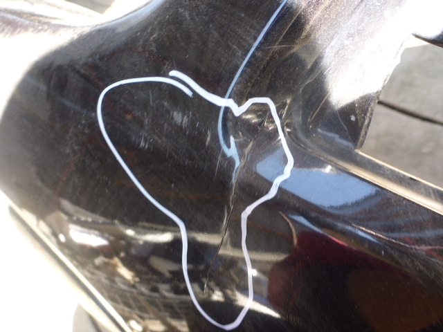 Бампер задний