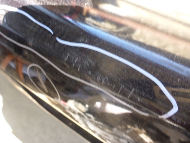 Бампер задний