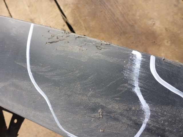 Юбка задняя