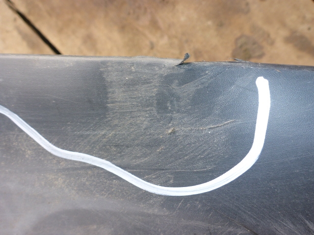 Юбка задняя