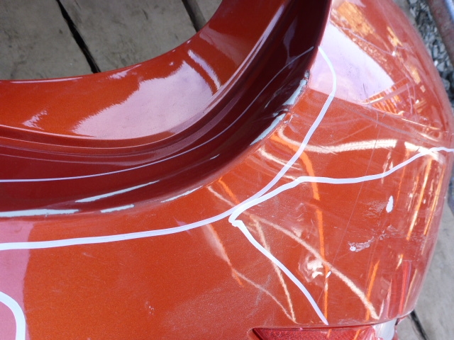 Бампер задний