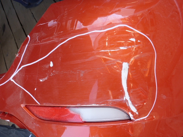 Бампер задний