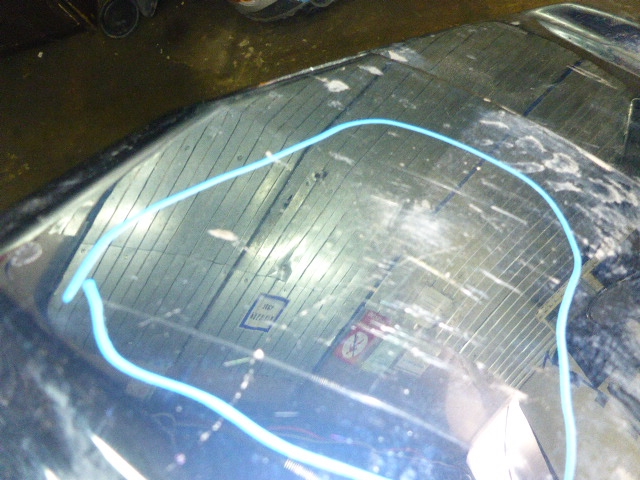 Накладка переднего бампера