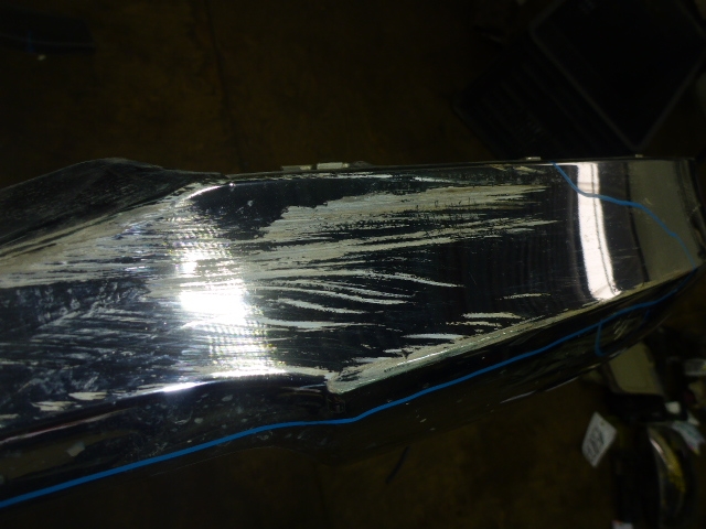 Накладка переднего бампера