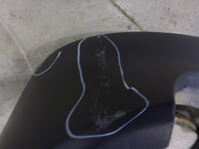 Юбка задняя