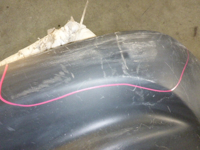 Юбка задняя