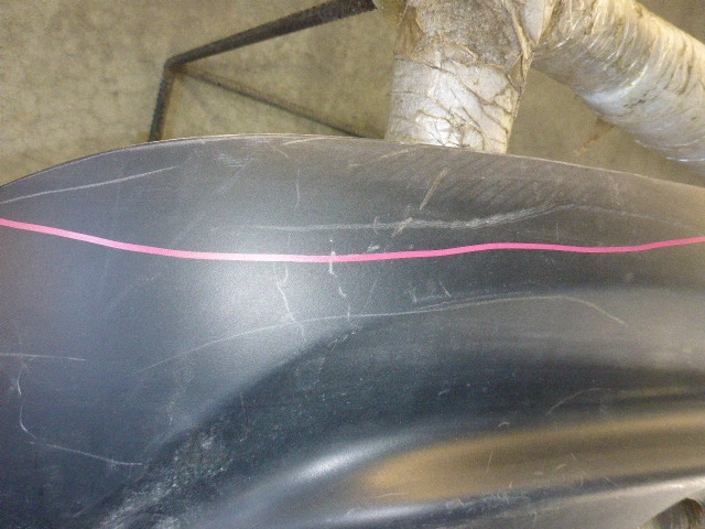 Юбка задняя