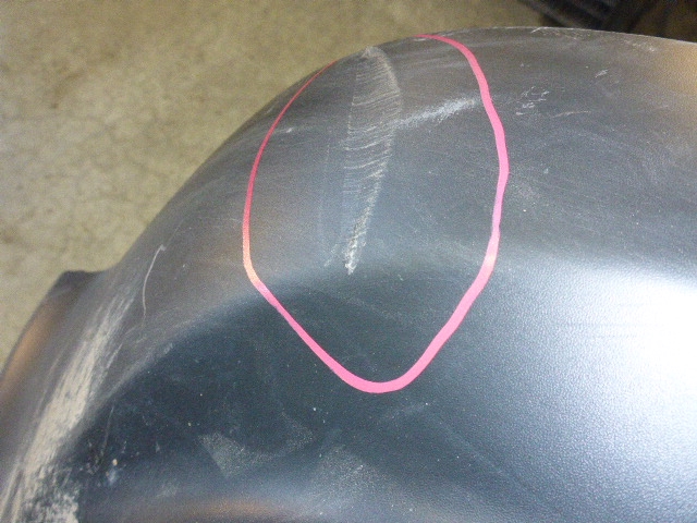 Юбка задняя