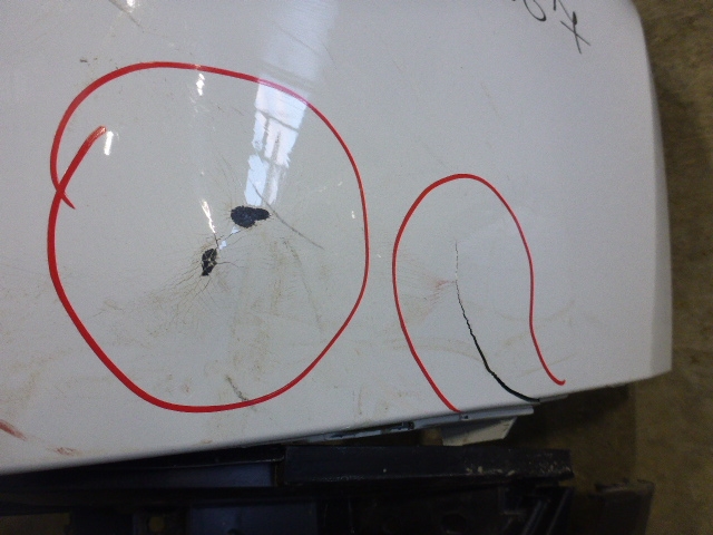 Бампер задний