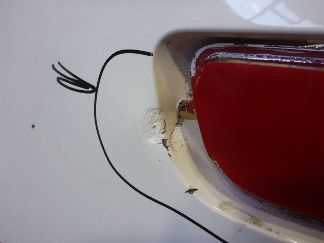 Бампер задний