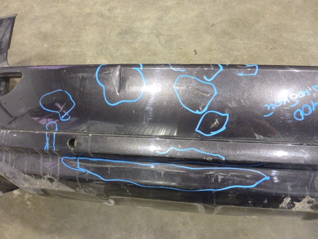 Бампер задний