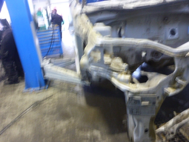 Лонжерон передний правый