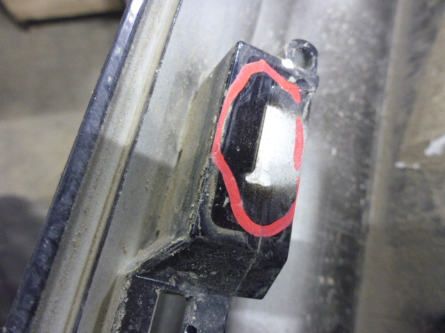 Накладка двери багажника