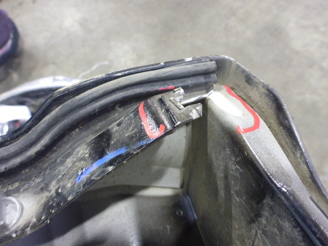 Накладка двери багажника