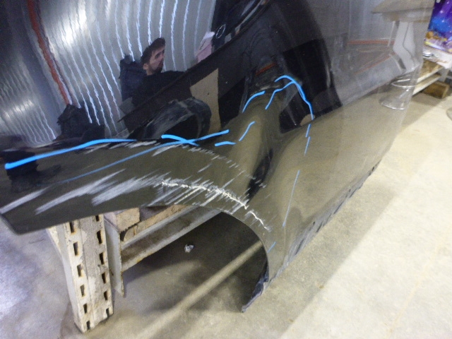 Дверь задняя правая