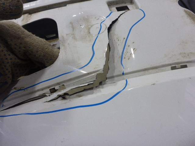 Бампер задний