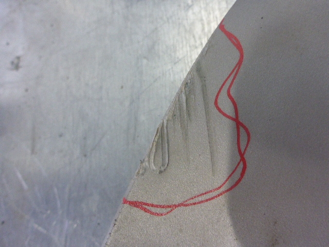 Накладка переднего бампера