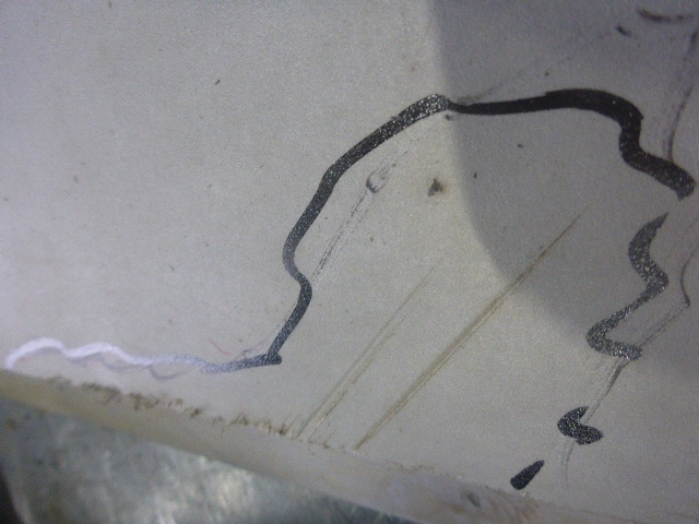 Накладка переднего бампера