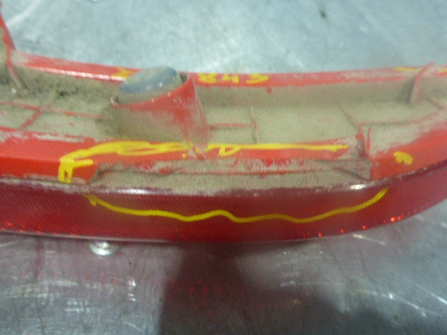 Отражатель в бампер задний правый