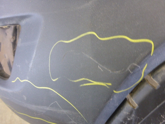 Бампер задний