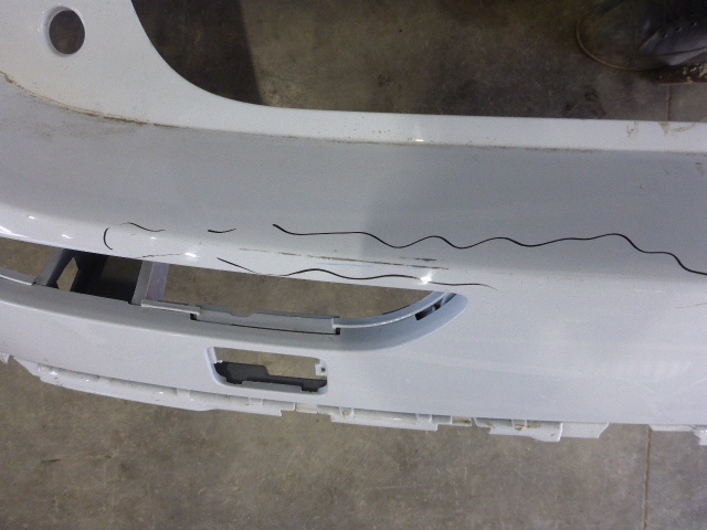 Бампер задний