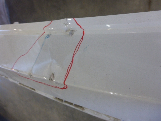 Бампер задний