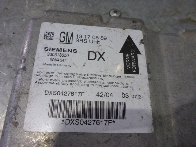 Блок управления подушек безопасности (AIR BAG)