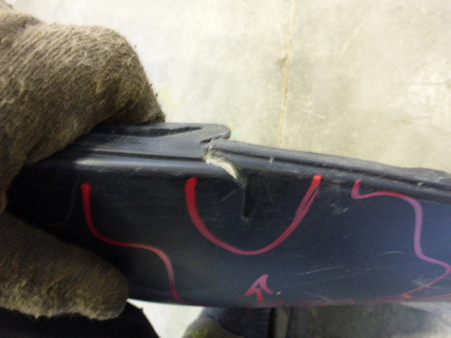 Юбка задняя