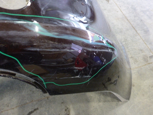 Бампер задний