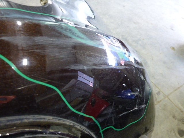 Бампер задний