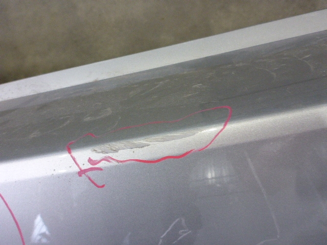 Бампер задний