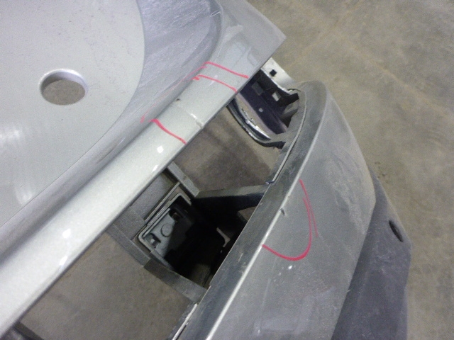 Бампер задний